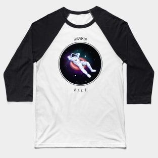 Unspoken Rizz Astronaut Baseball T-Shirt